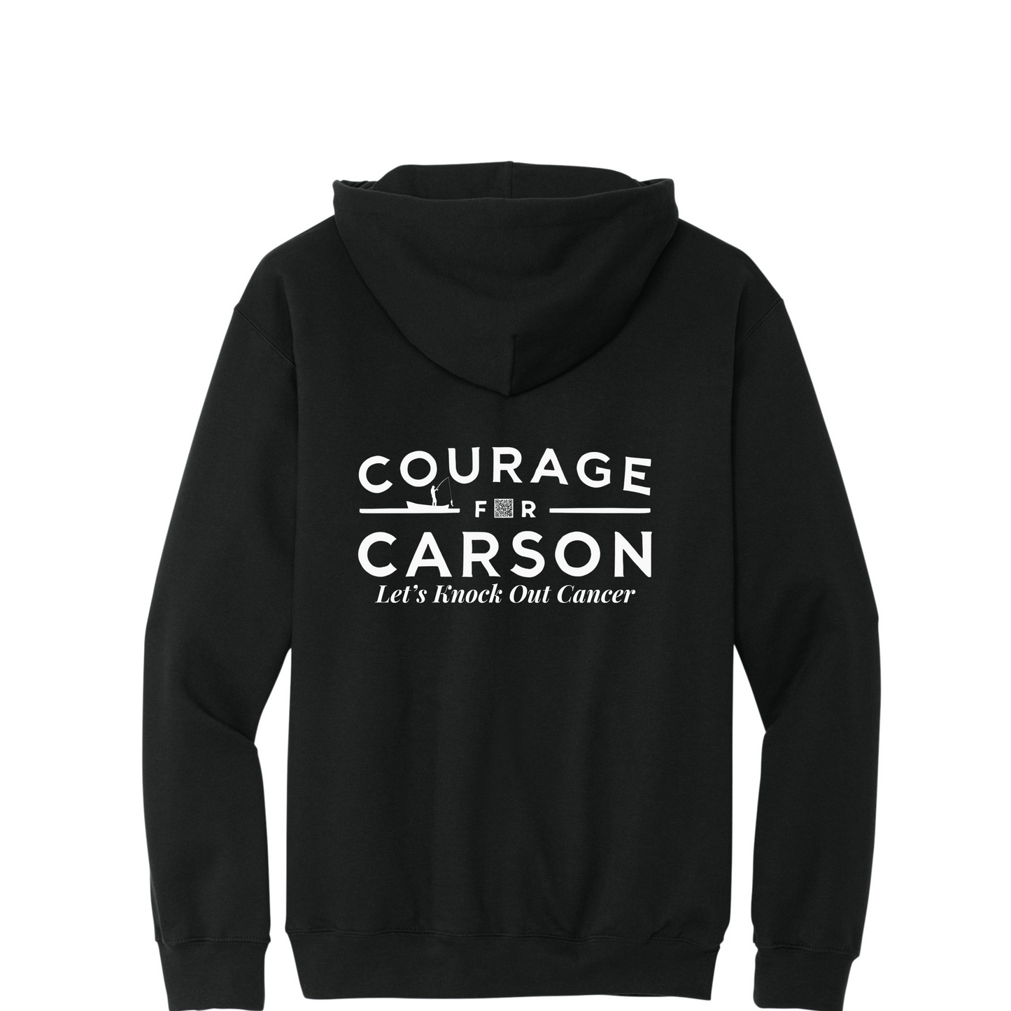 Adult Hoodie Fishing Logo