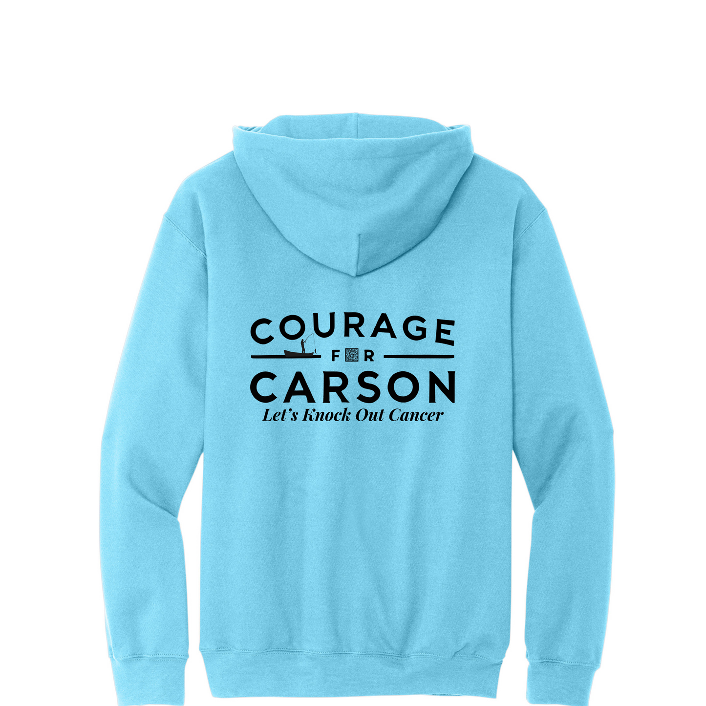 Adult Hoodie Fishing Logo