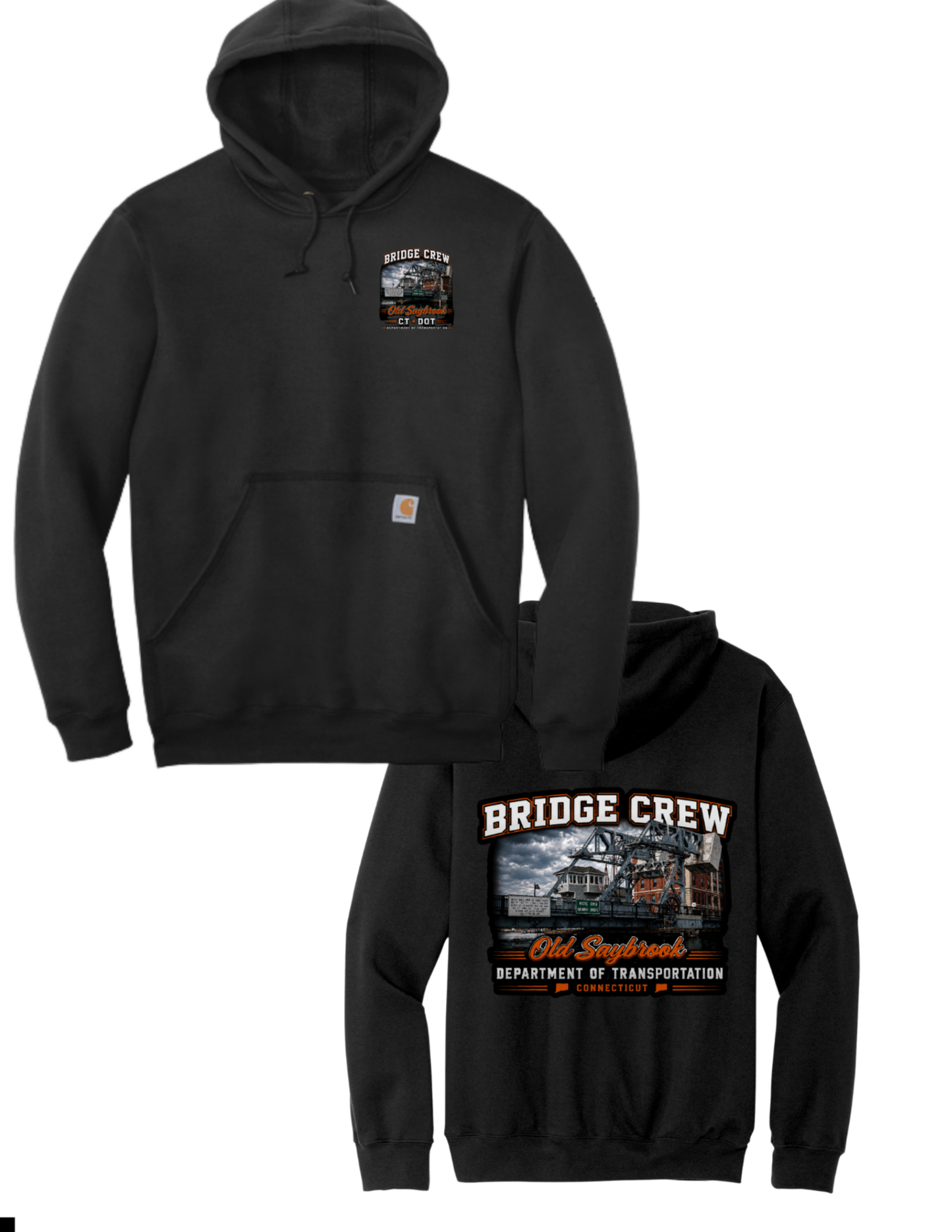 Bridge Design Carhartt® Midweight Hooded Sweatshirt