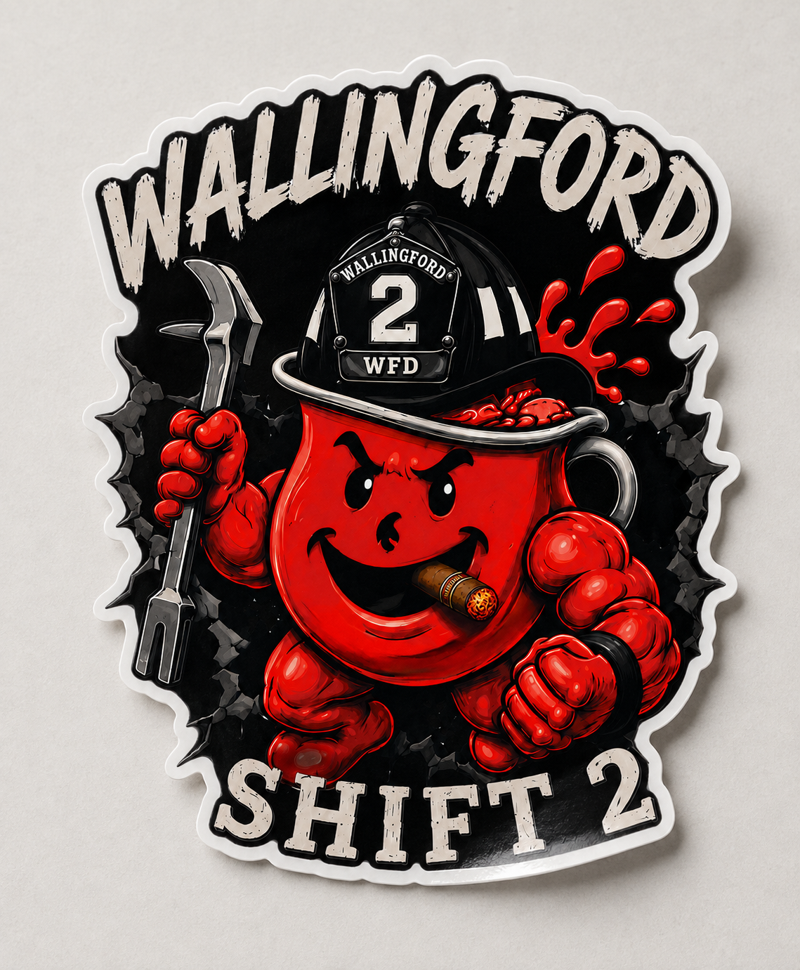 UV 3D printed stickers