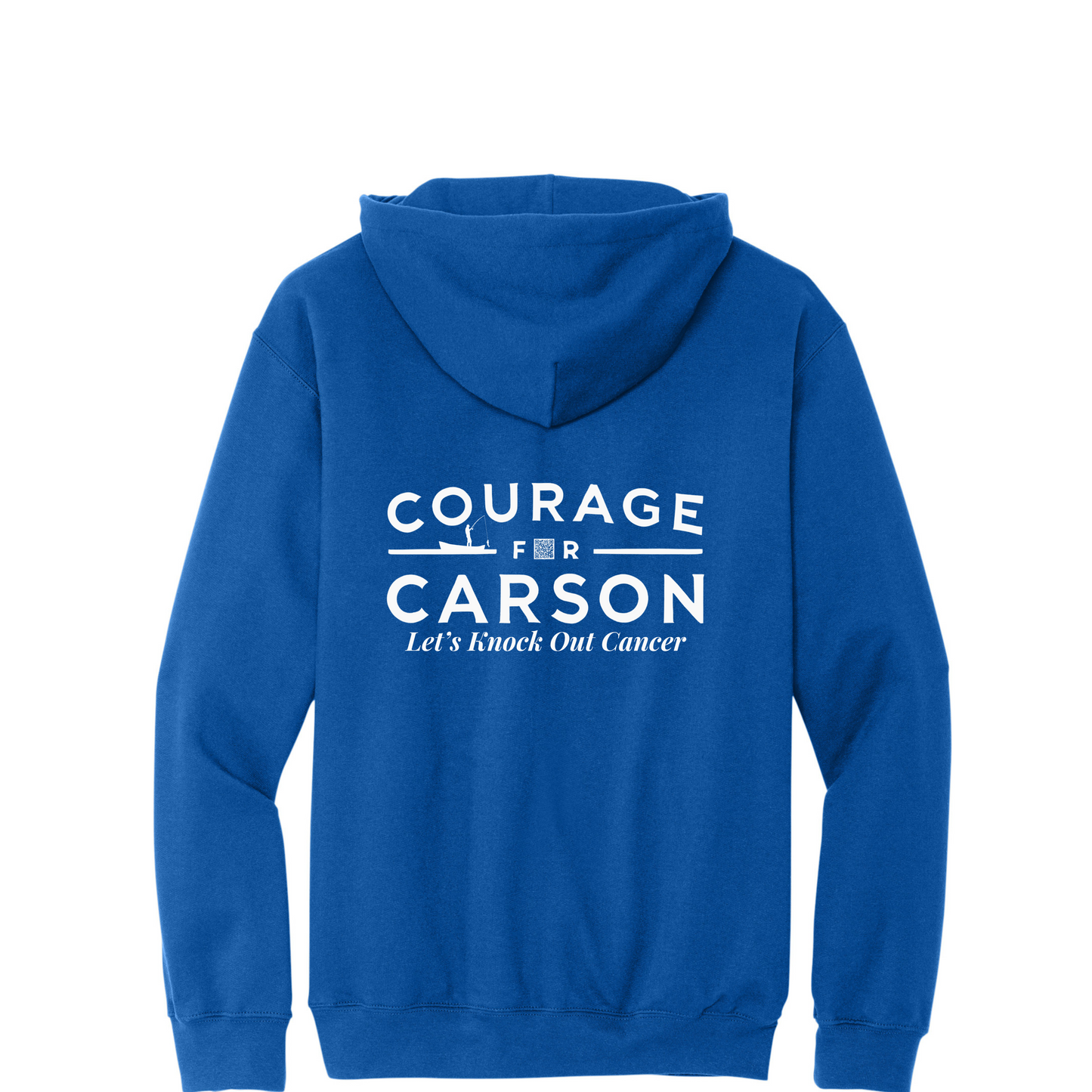 Adult Hoodie Fishing Logo