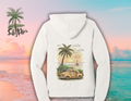 Salty Palms Vintage White Hoodie-Board Rentals