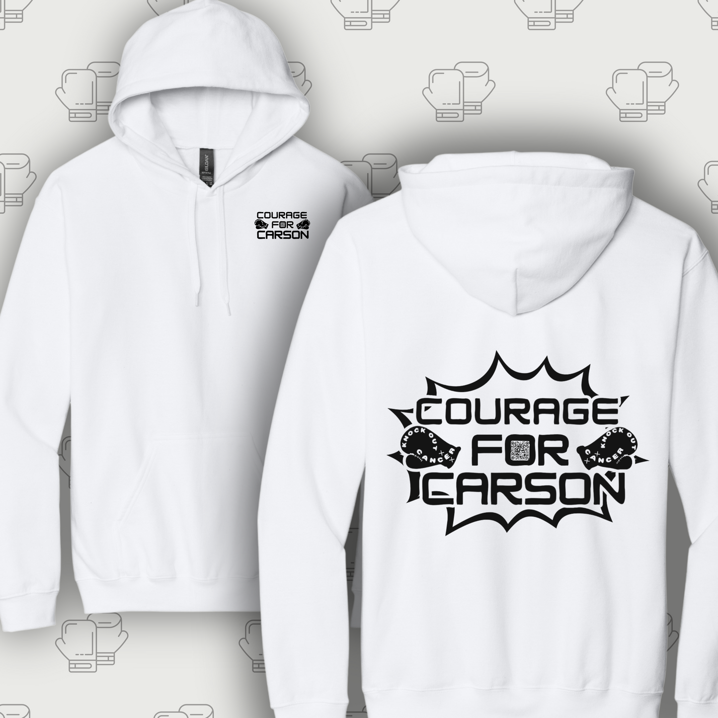 Adult Hoodie - Boxing Logo