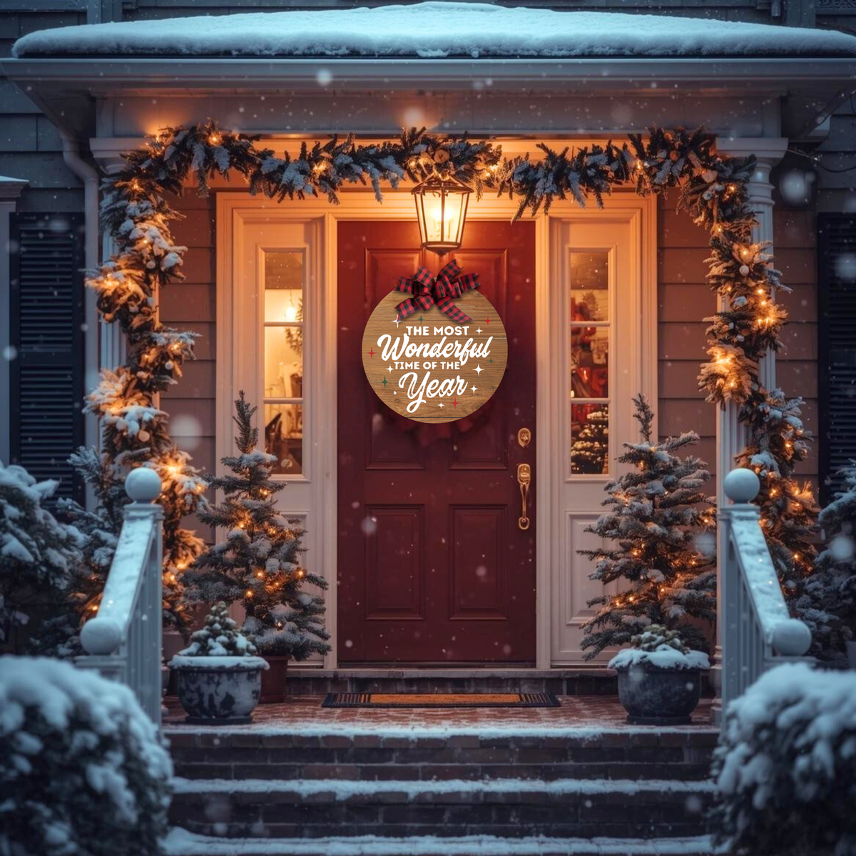 Most Wonderful Time of the Year 12" Sign