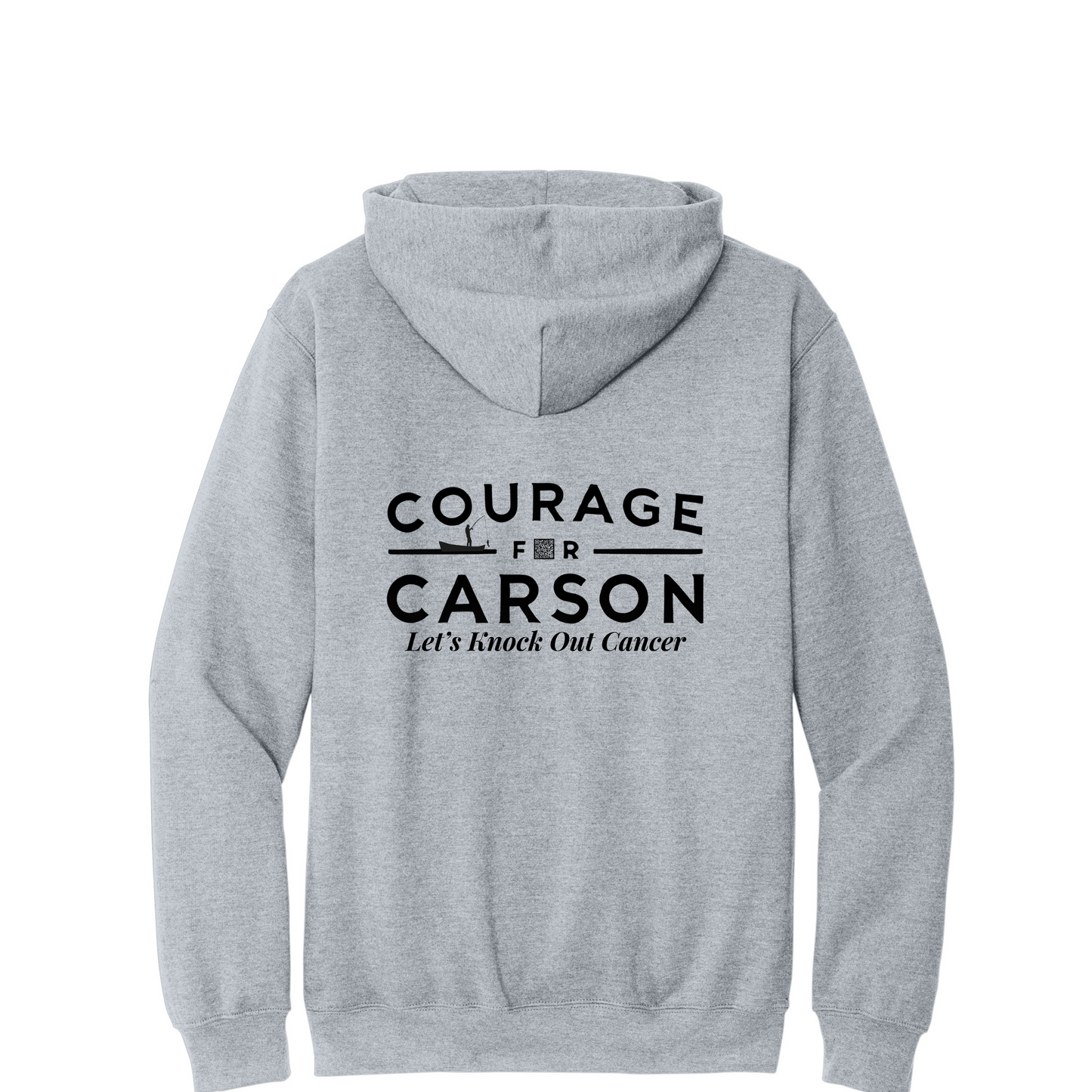 Adult Hoodie Fishing Logo