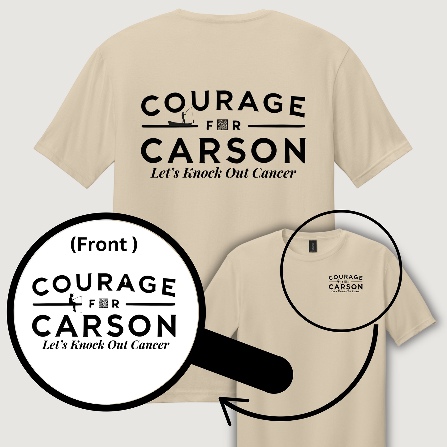 Adult Short Sleeve Tee - Fishing Logo