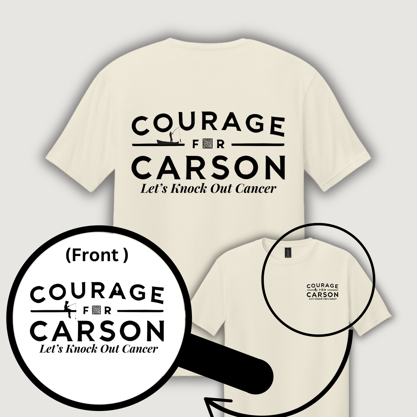 Adult Short Sleeve Tee - Fishing Logo