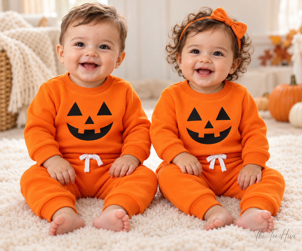 Jack-o-Lantern Sweat Set
