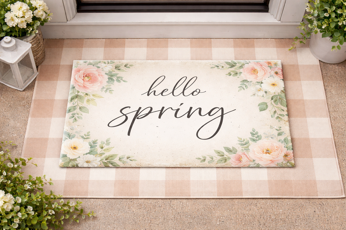 16 x 24 Hello Spring Mat