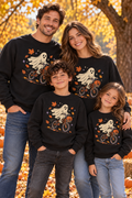 Ghost on a Bike Sponge Fleece Crewneck