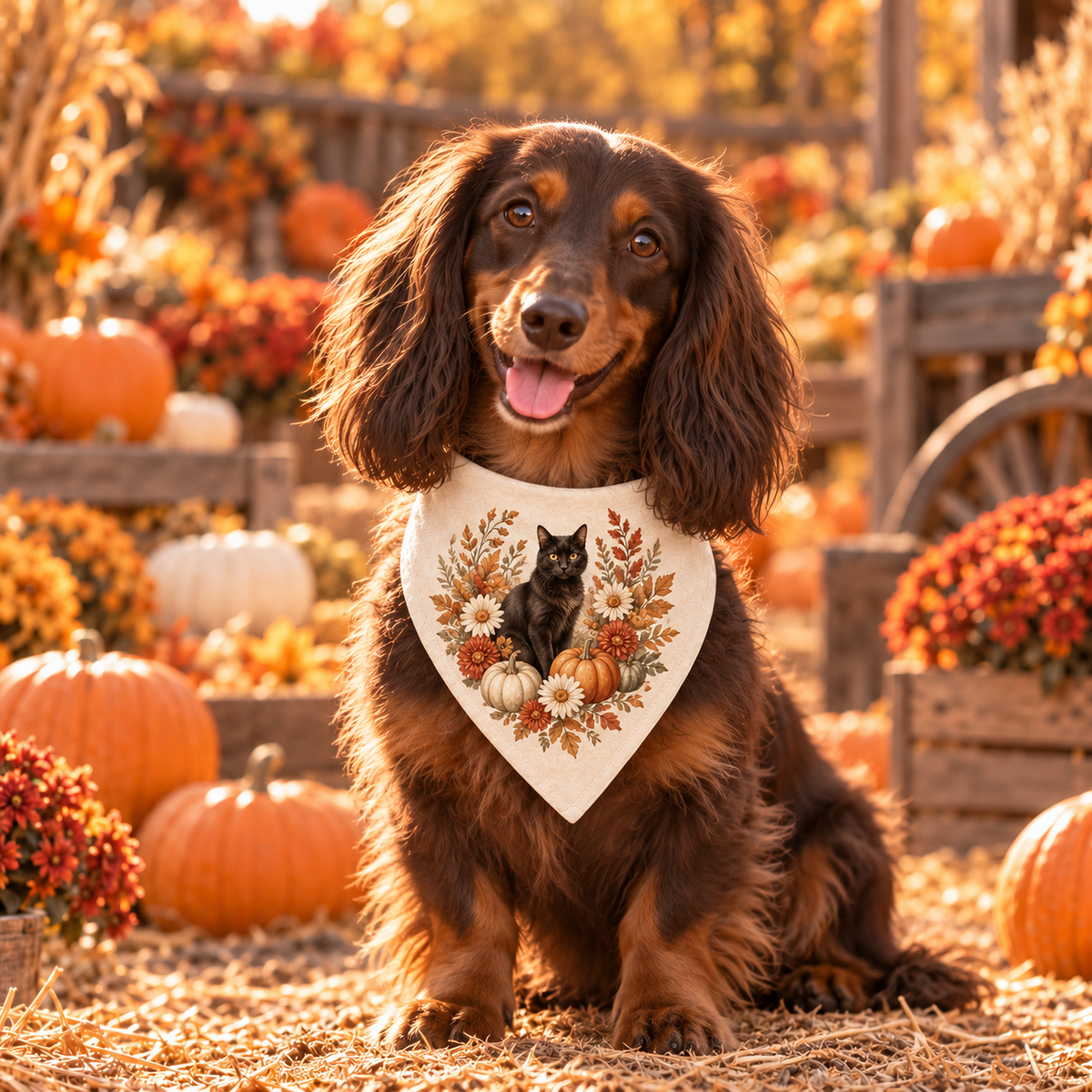 Festive Dog Bandanas
