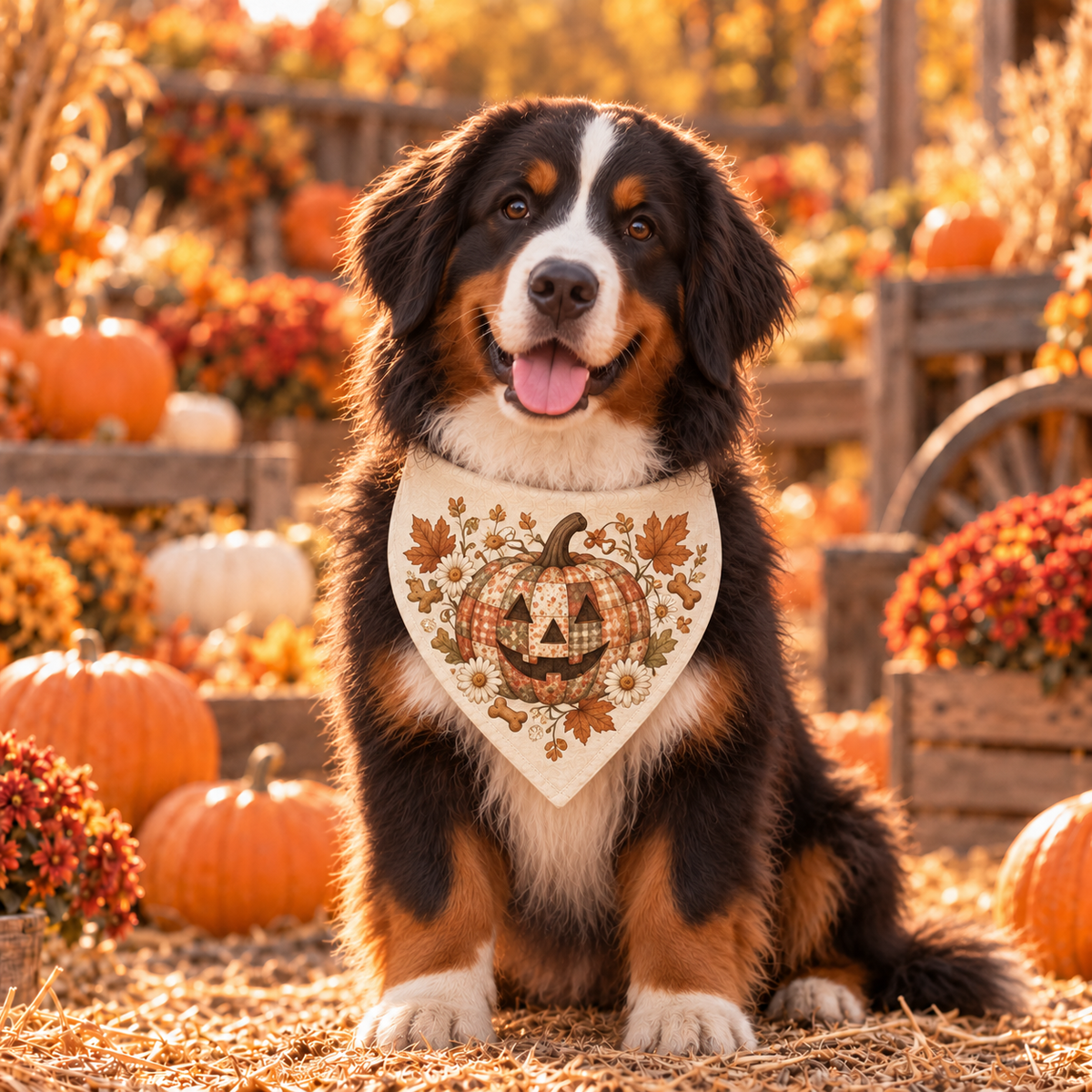 Festive Dog Bandanas