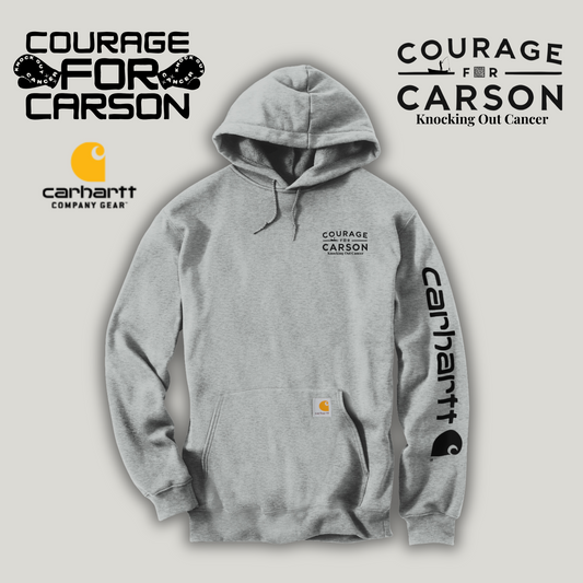 Carhartt® Midweight Hooded Logo Sweatshirt