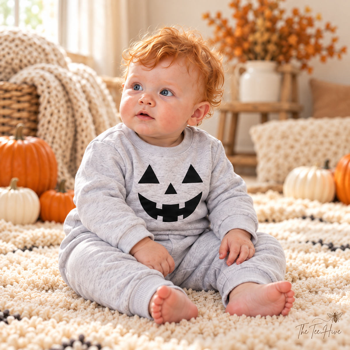 Jack-o-Lantern Sweat Set
