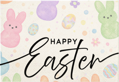 16 x 24 Happy Easter Mat