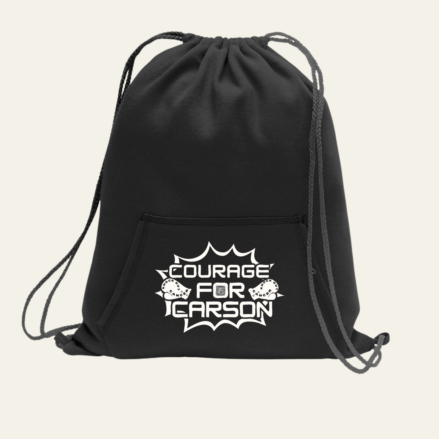 Sweatshirt Drawstring Bag