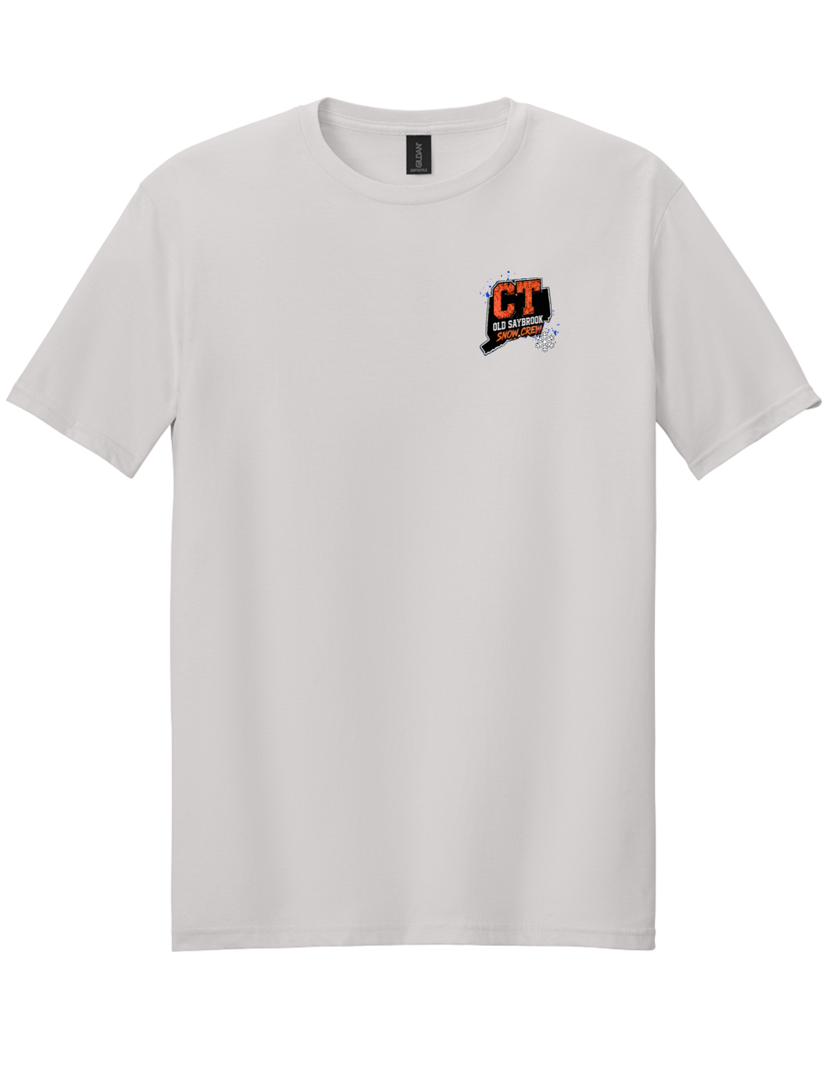 SNOW CREW Unisex Short Sleeve Tee Cotton/Poly Blend
