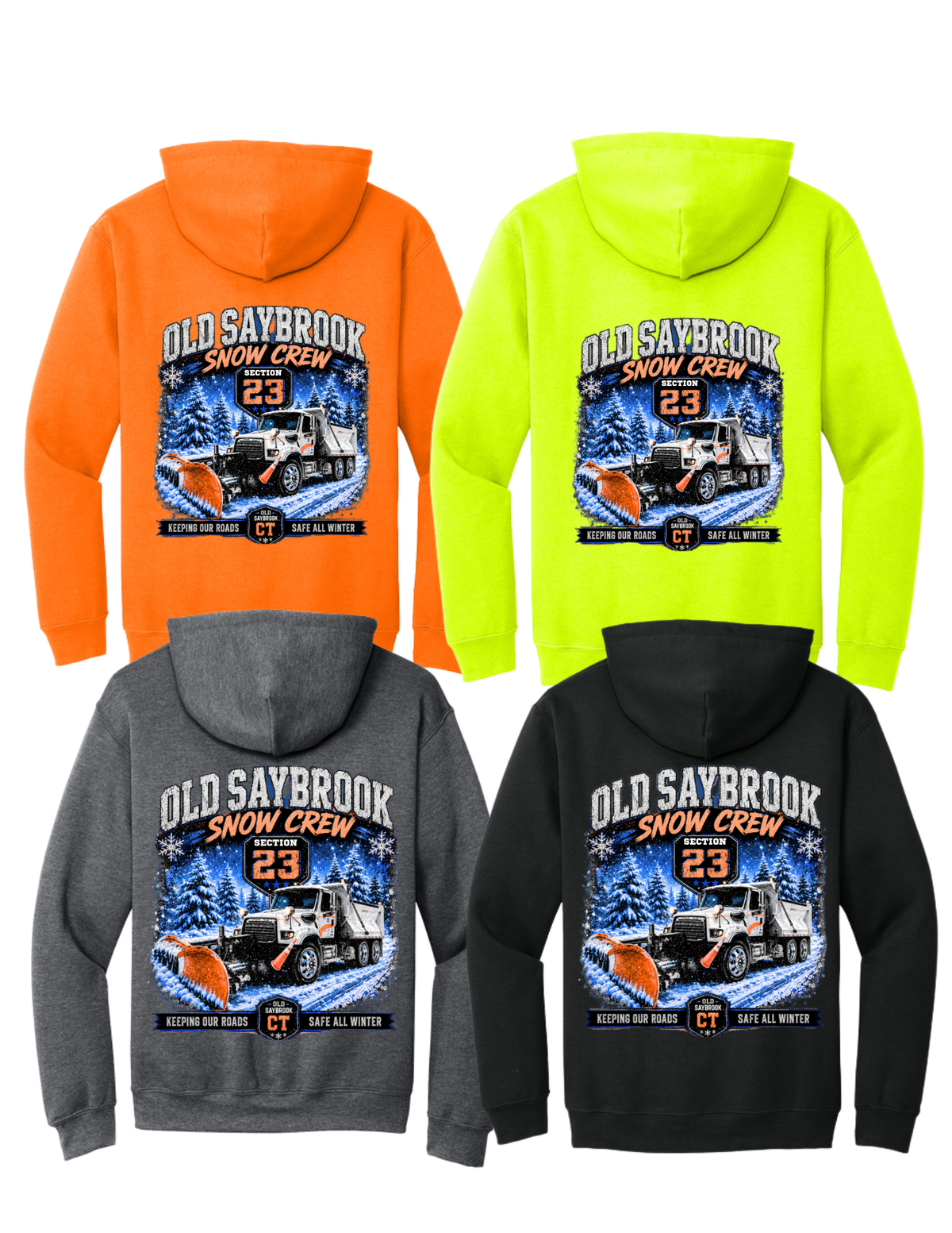 Snow Crew Gildan® Heavy Blend™ Hooded Sweatshirt. 18500