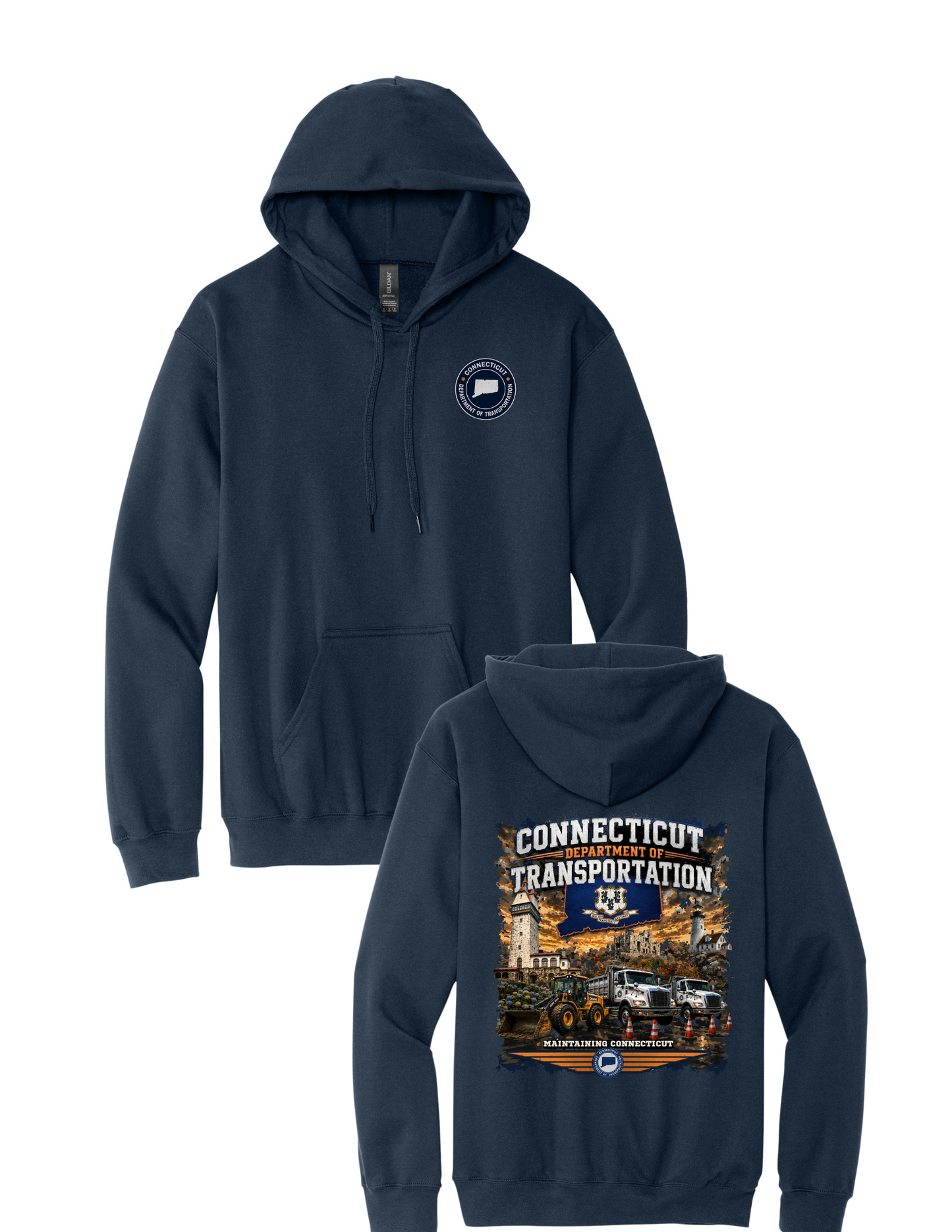 Connecticut Transportation Softstyle® Midweight Pullover