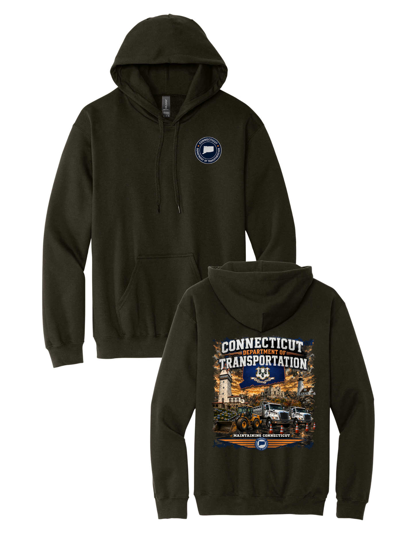 Connecticut Transportation Softstyle® Midweight Pullover
