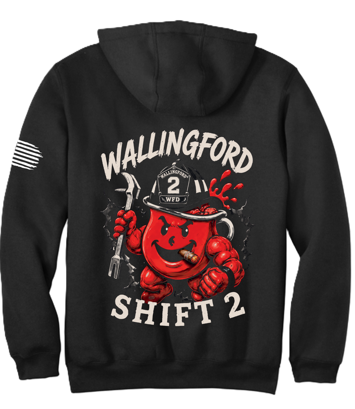 Sport tek Lace Up Hoodie