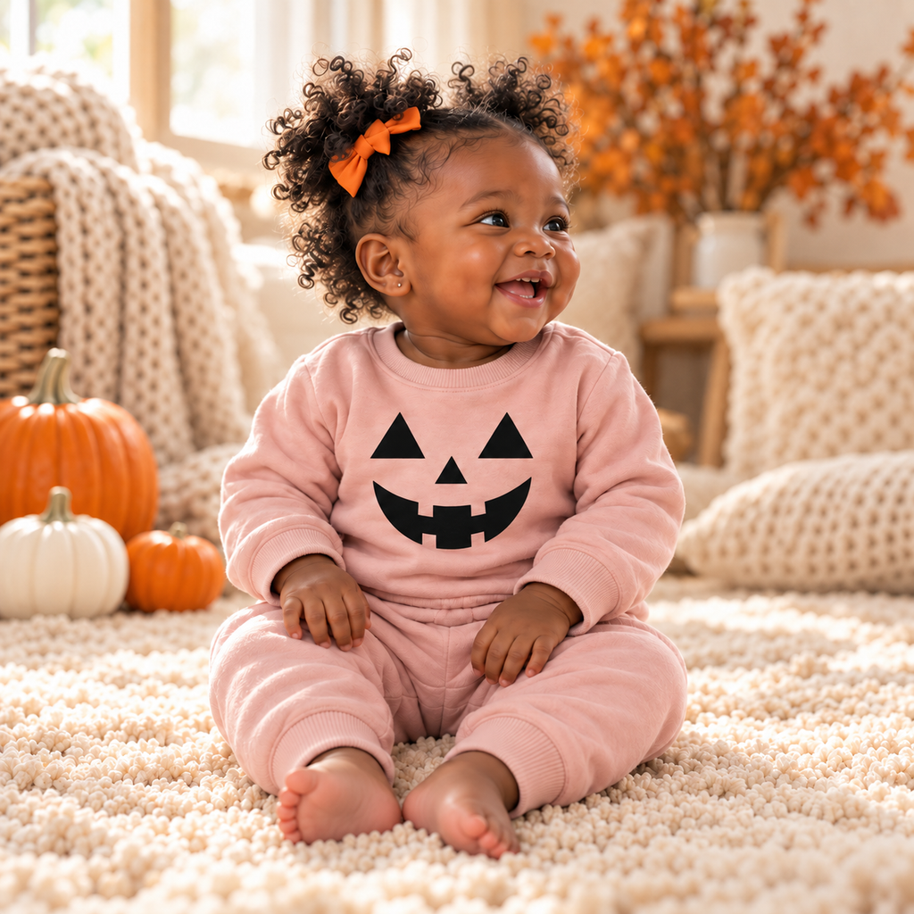 Jack-o-Lantern Sweat Set