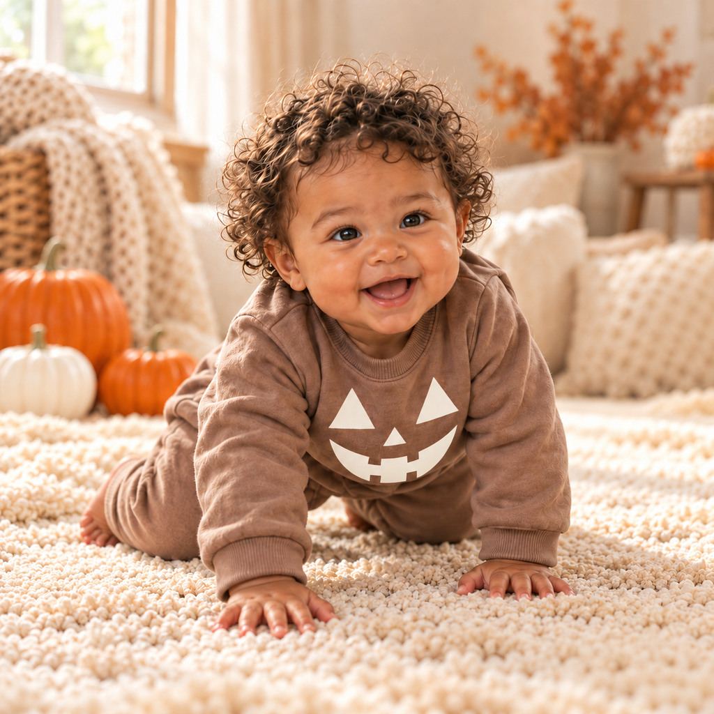Jack-o-Lantern Sweat Set