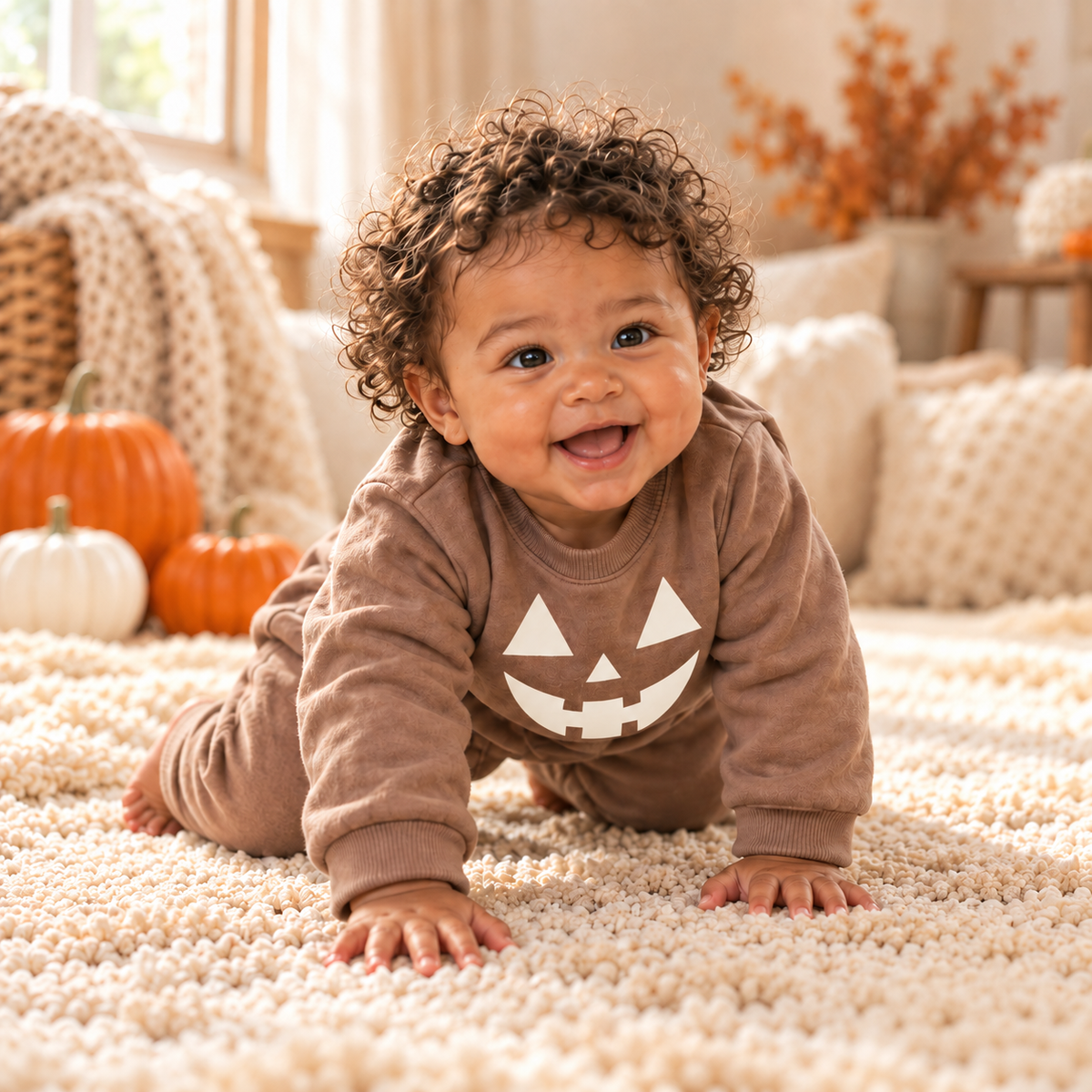 Jack-o-Lantern Sweat Set